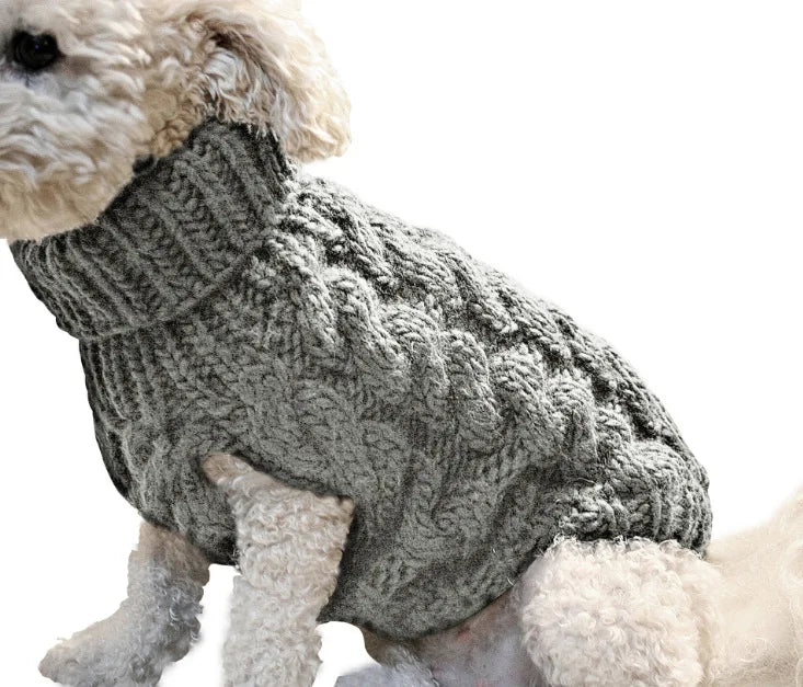 Roupa De Tricô Para Cachorro e Gatos