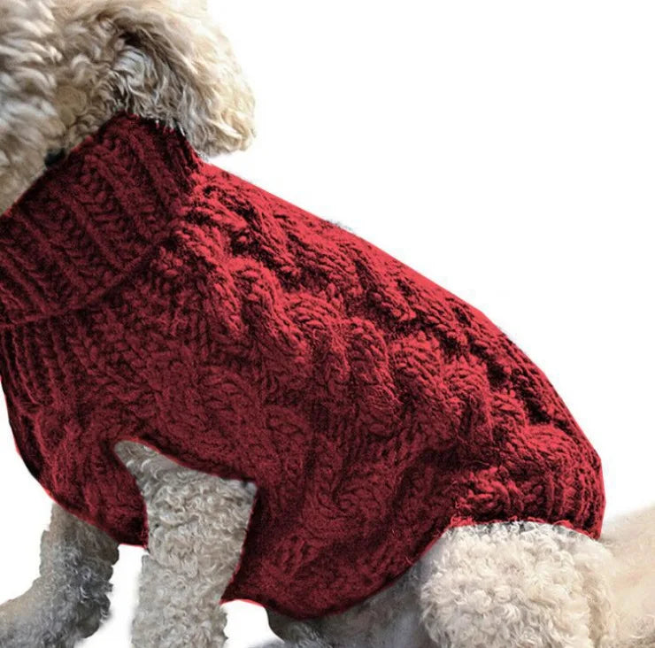 Roupa De Tricô Para Cachorro e Gatos